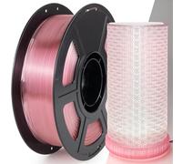 IEMAI PETG Filament 1.75mm 1Kg, Transparent Rose Clair PETG Filament Pour Imprimante 3D, Précision Dimensionnelle +/- 0.02mm