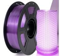 IEMAI PETG Filament 1.75mm 1Kg, Transparent Violet Clair PETG Filament Pour Imprimante 3D, Précision Dimensionnelle +/- 0.02mm