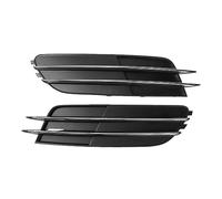 IENQBVL 1 Paire Calandre Phare Antibrouillard Inférieur Pare-chocs Avant, Grilles Couverture Phare Antibrouillard Voiture Pour A6 C7 2012 2013 2014