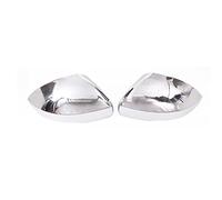 IENQBVL Accessoire De Voiture ABS Chrome Rétroviseur Latéral Garniture De Couverture 1 Paire pour L&and R&Over pour Discovery 5 L462 2017-2019 Côté Porte Miroir Couverture(Argent)