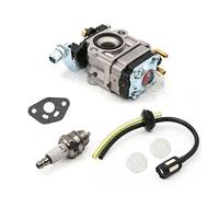 IENQBVL Carburateurs pour Moto pour Alko BC410 BC 4125 4535 Carburateur Bougie D'allumage Filtre À Carburant Ligne Tuyau Carb Kit Coupe Gazon Carburateur