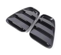 IENQBVL Feux Arrières Auto pour F&iat 500 pour Abarth 595 695 2016-2024 ABS Fibre De Carbone Noir Feu Arrière Couvercle Autocollant Décoratif Ensemble De Feu Arrière(Carbon Fibre)