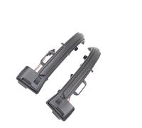 IENQBVL LED Clignotant Dynamique Répétiteur Indicateur Rétroviseur Clignotant Lampes Pour Peugeot 308 II SW 2013-2019 (Smoke)