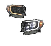 IENQBVL Phares LED Avec Feux Antibrouillard De Jour Stop Et Clignotants Pour Toyota Pour Tundra 2014-2020