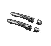 IENQBVL poignée de Porte pour R&enault pour Clio 4 pour Lutecia 2012-2019 Accessoires De Voiture Couvre-poignées De Porte Extérieures Décor Cache poignée de Porte(Type 6)