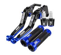 IENQBVL Poignée Freinage Moto en Leviers d'embrayage De Frein en Aluminium Poignées Réglables De Moto Poignée pour Y&amaha XT660 XT660R XT660X Tenere XT 660 2004-2011 Pièces de Modification(9)