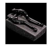 IENQBVL Poignée Freinage Moto en pour FB Mondial Hipster HPS 125 Moto Accessoires Réglable CNC en Aluminium De Frein d'embrayage Leviers Poignée De Frein Levier 1 Paire Pièces de Modification(2)