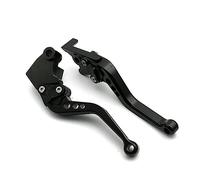 IENQBVL Poignée Freinage Moto en pour Kawasaki pour Ninja 125 250 EX250 300 300R 400 2001-2022 Moto Long Court Leviers d'embrayage De Frein Pièces de Modification(Short3)