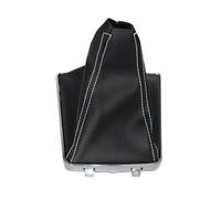 IENQBVL Pommeau Levier Vitesse Pommeau De Levier Vitesses Manuel Avec Soufflet Pour Opel Pour Astra GTC Coupé AS A-H/C 2005 2006 2007 2008 2009 2010(Gear boot white line)