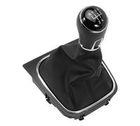 IENQBVL Pommeau Levier Vitesse Pour VW Pour Golf V VI Ensemble Complet Pièce Rechange 1K0711113 Pommeau De Levier Vitesses Noir 5 Ou 6(5 Speed)