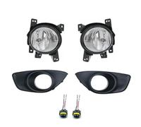 IENQBVL Pour Hyundai Pour Santa Fe 2010-2012 Feux Antibrouillard Avant Couvercles De Protection Pour Feux Antibrouillard 865232B700 865242B700 922022B500