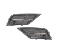 IENQBVL Pour VW Pour Tiguan MK2 2017 2018 2019 2020 2021 5NG853666C 5NG853665C Grille Coque Phare Antibrouillard Voiture Avec Trou Capteur (With Hole)