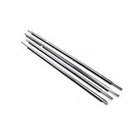 IENQBVL Protection des Bords Joints D'étanchéité en Caoutchouc pour Vitres Extérieures De Voiture (4 Pièces) pour Citroën pour Elysée 2014 2015 2016(Chrome)