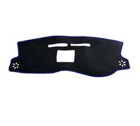 IENQBVL Tapis Tableau Bord pour Dacia pour Sandero pour Stepway II 2 RS 2013-2020 Couverture Tableau Bord Voiture Tapis Tableau De Bord Coussin Pare-Soleil Tapis Anti-dérapants(Bleu,Right Hand Drive)