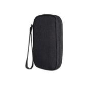 IENYU Sac de rangement multifonctionnel Sac de rangement numérique Sac à main portable de grande capacité Sac de rangement pour accessoires de données de voyage, Noir , Taille unique