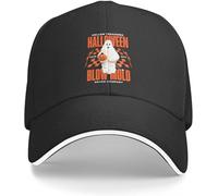 IEOGHWXY Casquette de Baseball Snapback Chapeau Soleil Les Chapeaux sont Chauds et élégants Hollow Treasures Halloween Company Est 1972 Hommes Camionneur Luxe Designer Femmes Cadeau d'anniversaire
