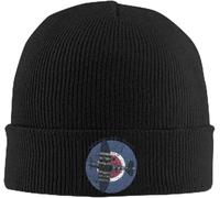 IEOGHWXY Casquette de Baseball Snapback Chapeau Soleil Les Chapeaux sont Chauds et élégants Vintage Fighter Avion Spitfire Bonnet tricoté Bonnets d'hiver Chaud WW2 Guerre Pilote Hommes Amitié