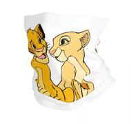 IEOIAEKI Baby Nala And Simba From The Lion King Bandeau d'hiver Cache-cou Randonnée Course Tube Écharpe Visage Bandana Gaiter