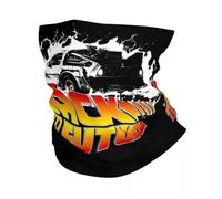IEOIAEKI Back to the Future Bandana cache-cou imprimé masque écharpe chaude cagoule d'équitation unisexe adulte hiver