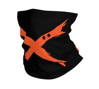 IEOIAEKI Bakugou Katsuki Logo X Bandana d'hiver coupe-vent pour le ski, Boku No My Hero Academia