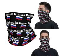 IEOIAEKI Écharpe de cyclisme avec drapeau russe soviétique CCCP communiste socialiste pour homme, femme, adulte