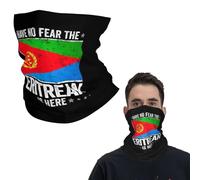 IEOIAEKI Écharpe de cyclisme avec motif drapeau érythréen avec inscription « Have No Fear The Eritrean Is Here » pour homme, femme, adulte