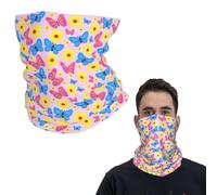 IEOIAEKI Magnifique bandana papillon avec imprimé - Multifonction - Pour homme et femme - Pour l'hiver