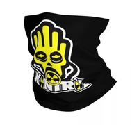 IEOIAEKI Scorpia Central Del Sonido Bandana Cache-Cou Imprimé Masque Foulard Multifonction Cagoule Running Unisexe Adulte Lavable