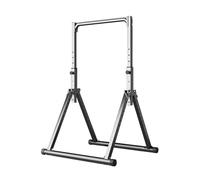IEOWY Barre de Traction autoportante, Pliable, Station de dips, Barre de dips réglable, équipement de Musculation pour Salle de Sport à Domicile, supporte jusqu'à 500 kg (Noir)