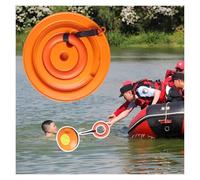 IEOWY Disque de Sauvetage d'urgence, Dispositif de flottaison jetable, Prise en Main Facile, Charge 331 LB, frisbees de Sauvetage en Eau légère pour lac, Plage ou Yacht