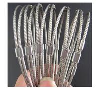 IEOWY Grillage métallique Flexible en Acier Inoxydable 6 cm/2 mm, 1,2 x 9 m, pour poulailler décoratif à Monter soi-même, Maille métallique résistante pour Jardin et enclos à volailles