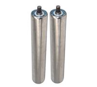 IEOWY Hochleistungs-Förderrollen aus Edelstahl, 10er-Pack Ersatzrohre für Zuführtische, 254 mm (10 Zoll) Robustes Industrierollensystem