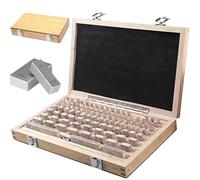 IEOWY Jeu de 103 Cales métriques, calibres en Acier de Haute précision (1,005-100 mm), pour l'étalonnage et Le contrôle qualité (1 Grade).