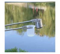 IEOWY Perche rétractable pour prélèvement d'eau, kit de prélèvement télescopique avec gobelet gradué pour Le contrôle qualité, Portable, 500 ML