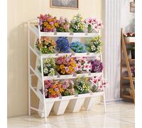 IEOWY Présentoir à Fleurs avec seaux, présentoir à Bouquets de Fleurs, présentoirs à Fleurs pour Plantes d'extérieur, présentoirs à Plantes pour Fleuriste, Jardin, terrasse