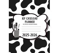 IEP Caseload Planner: A Special Education Organizer For Teachers With 30 students' profiles includes 280 Pages.