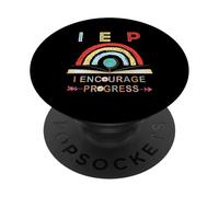 IEP I Encourage Le progrès de l'enseignement spécialisé pour Les Enseignants PopSockets PopGrip Adhésif