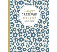 IEP Planner 2026-2027: All-in-One IEP for Special Education Teachers (30 Students In Caseload) | Pretty Flowers