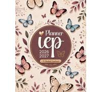 IEP Planner 2026-2027: Special Education Organizer and Caseload Management, 15 Student Caseload