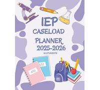 IEP Planner: for Special Education Teachers, 20 Student Caseload Organizer