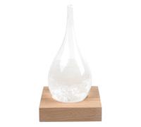 Ieron Bouteille en Verre tempête, prévisionniste météo, Station météo, décoration créative pour Bureau et Maison, Bouteille décorative pour la Maison, Le Bureau, Le Salon