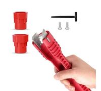 ieron Clé multifonction 8 en 1 pour installation d'évier pour tuyau d'eau/cuvette de toilette/évier/salle de bain/cuisine plomberie, outils de réparation et d'installation