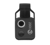 Ieron Lentille de Microscope 200 x, avec lumière LED, Microscope numérique Portable, dermatoscope, Diagnostic de la Peau, analyseur de Cheveux pour la Peau, Les Cheveux et l'observation Biologique