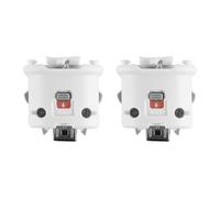 Ieron Lot de 2 adaptateurs Motion Plus compatibles avec Wii, capteur de Mouvement Externe pour télécommande, accélérateur de poignée à Intensification Dynamique
