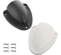 Ieron Lot de 2 grands cache-câbles marins en nylon avec vis de montage pour bateau, yacht