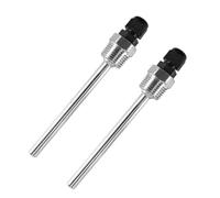 Ieron Lot de 2 Manchons d'immersion en Acier Inoxydable de 150 mm, Filetage G 1/2 Pouce, Tube de Protection pour capteur de température, Tubes de Protection d'immersion pour puits thermométrique