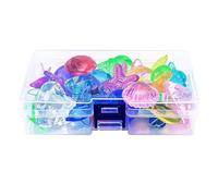 Ieron Lot de 26 Pierres précieuses de plongée pour Piscine, été, plongée, thème océan, Ensemble de Pierres précieuses pour garçons et Filles, Natation sous-Marine, plongée, Lancer de Pierres