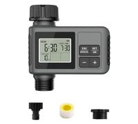 Ieron Minuteur d'irrigation intelligent, machine d'arrosage de jardin extérieur, machine d'arrosage à contrôle automatique, raccord de tuyau d'arrosage de 1,9 cm