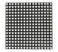 Ieron Panneau RVB WS2812B 16x16 Pixels Module Flexible adressable Individuellement Affichage Lumineux Intelligent Couleur DC5V pour installations et projets créatifs