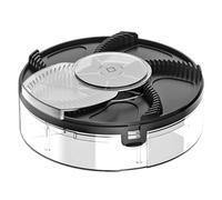 Ieron Piège à Mouches électrique, Attrape-Mouches Intelligent Rechargeable USB entièrement Automatique, Batterie 400 mAh, 16 x 16 x 5 cm, Comprend Deux Paquets d'appâts pour la Maison/Cuisine/Ranch